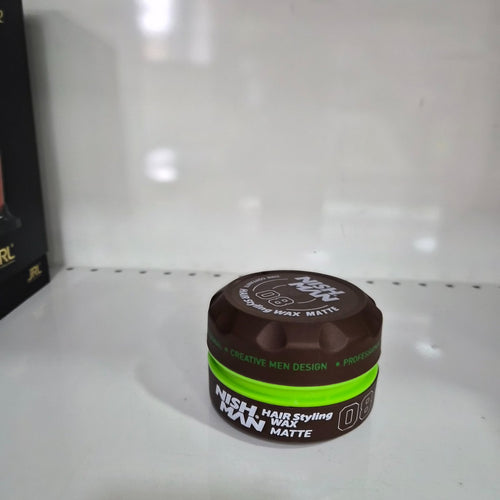 Nish Man Hair Styling Wax Matte 150 Ml